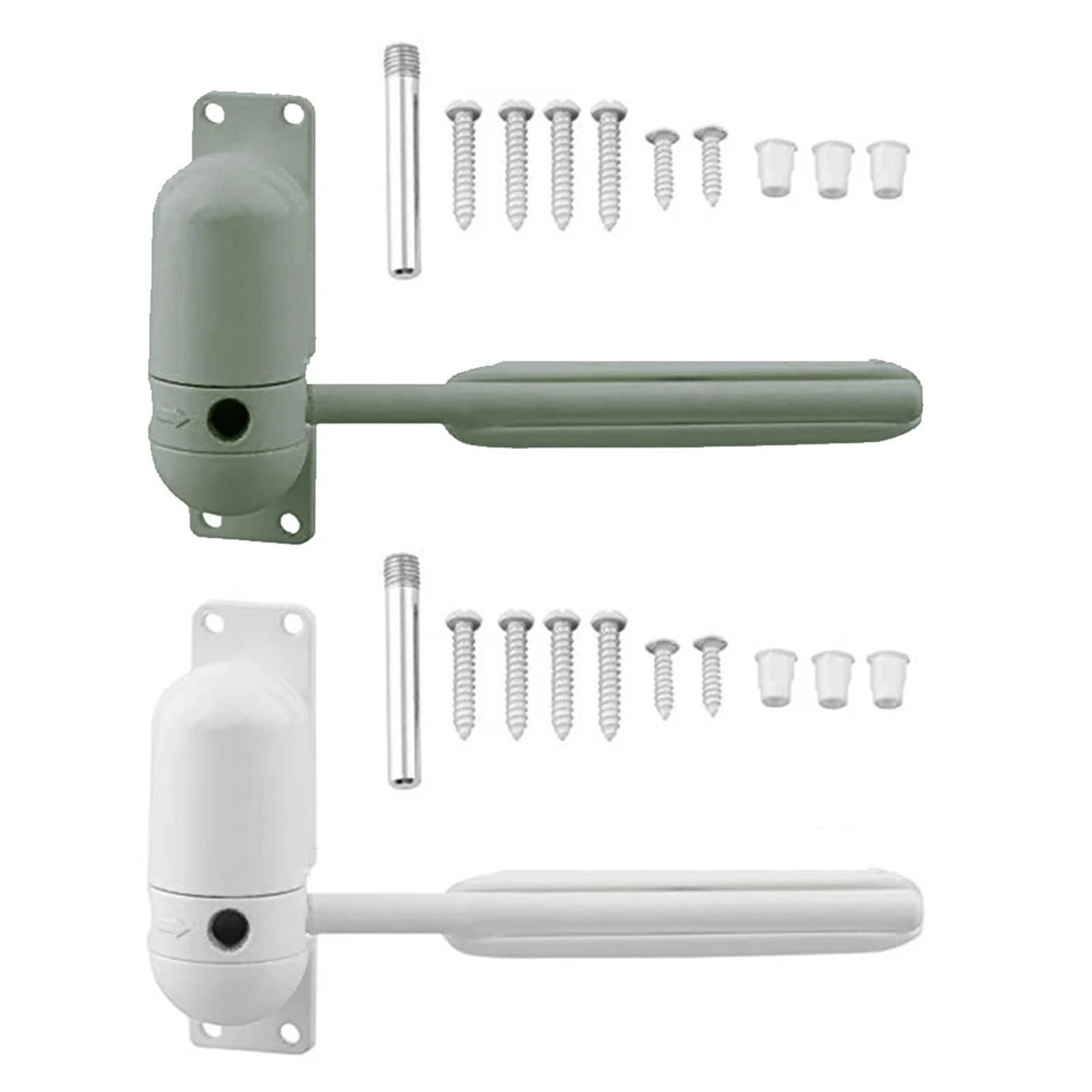 Kdhcvkz Green 1Pcs Spring Door Closer Zinc Alloy Internal Door Closer Hardware Accessories(Green)
