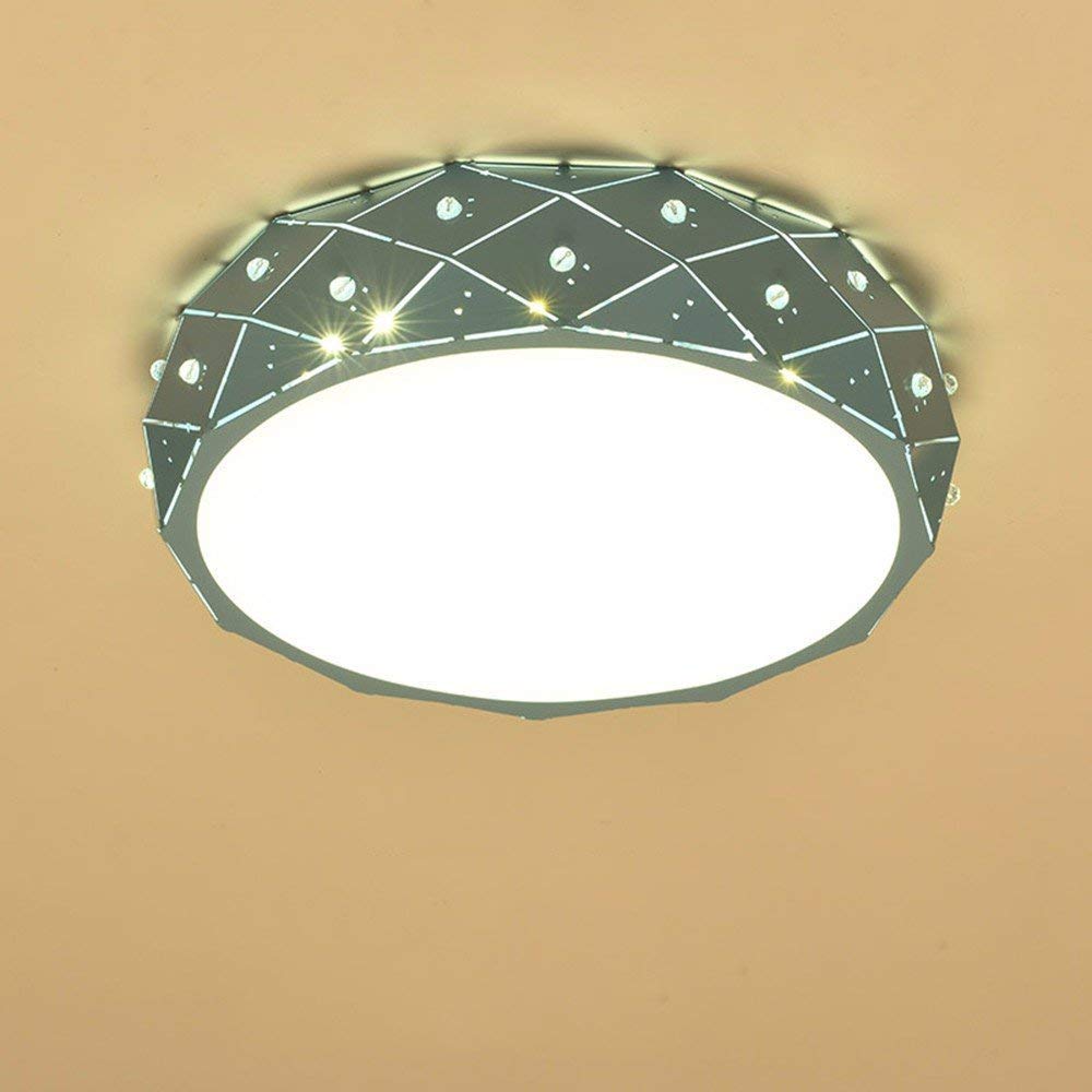 Plafonnier LED bleu dimmable 45cm éclairage salon modulable moderne GZZ - 4