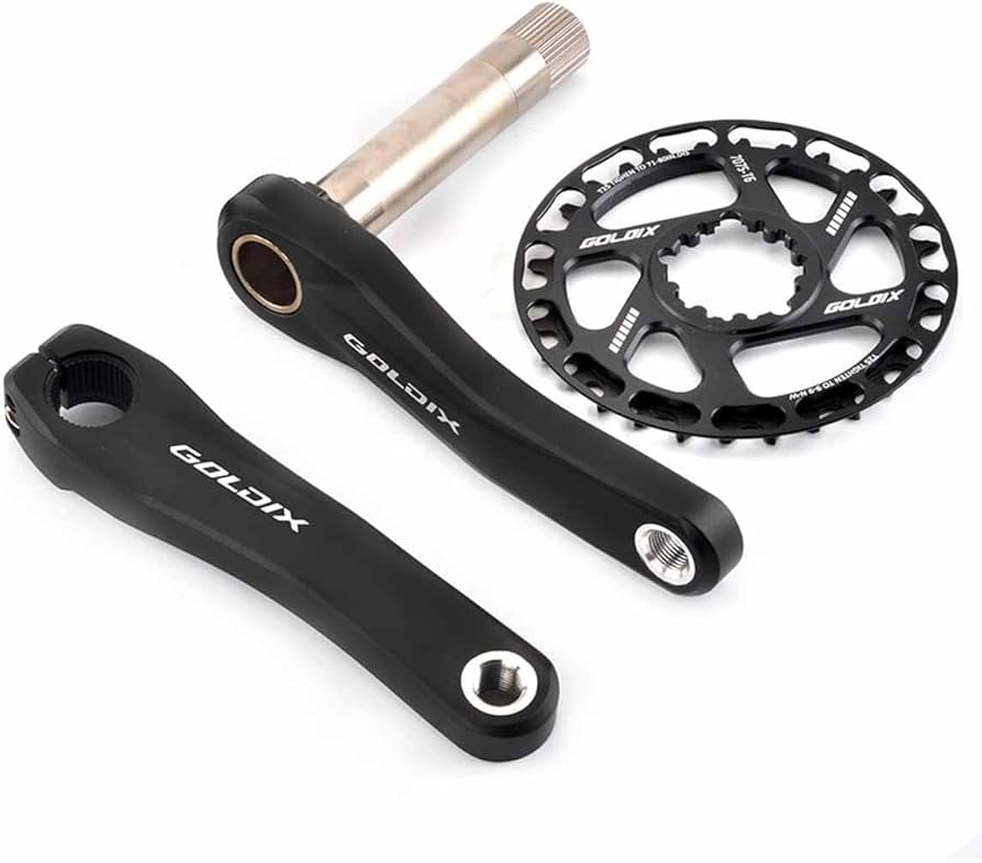 ビンテージ スリーアーム クランク チェーンホイル セット