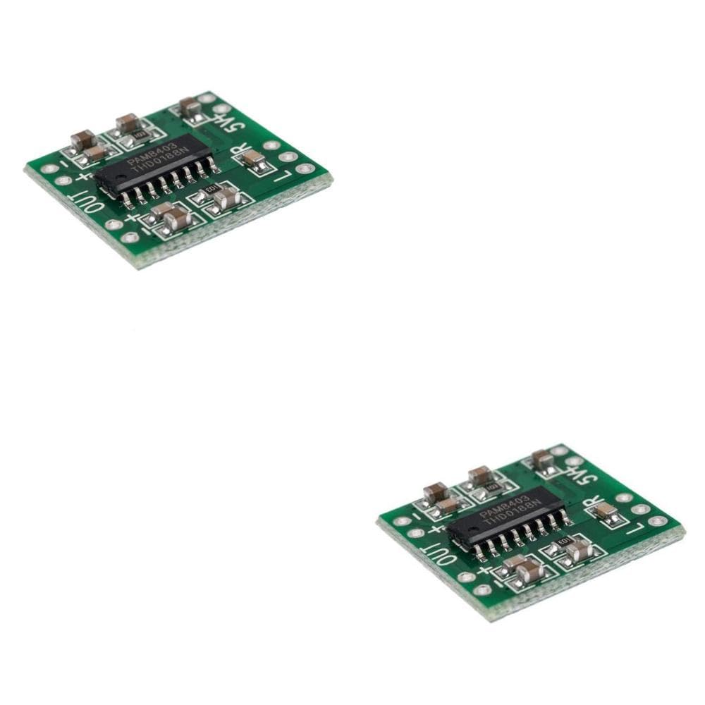 (2 pc) Pro3D PAM8403 5V 2-Channel Stereo Audio Amplifier-image-44