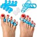 Toe Separators and Toe Straightener Restore Toes to Their Original Shape Gel Toe Stretcher Toe Spacers for Women and Men Hammer Toes Bunion Corrector Relaxing Toes