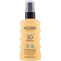 Angstrom Protect Latte Solare Spray Corpo per Bambini, SPF 50+, Azione Idratante e Duratura, Indicata per Pelli Sensibili, 175 ml