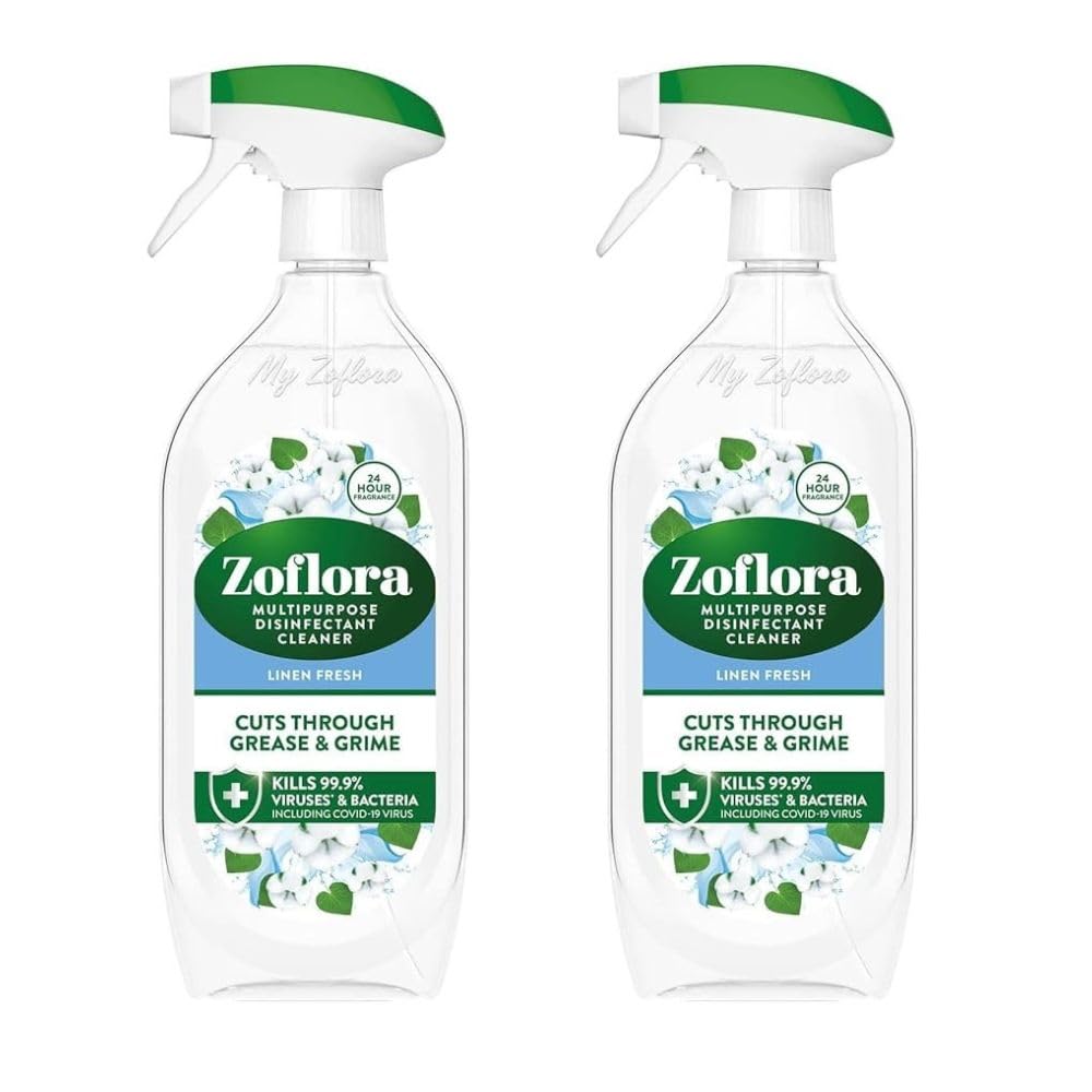 Zoflora Linen FreshTrigger 800ml + Zoflora Linen FreshTrigger 800ml