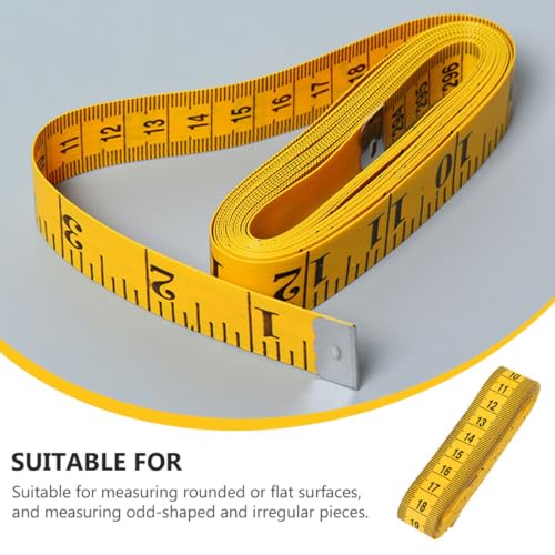 Cinta métrica flexible 2 piezas 120in fibra de vidrio miniatura 3