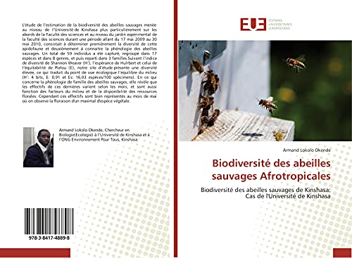 Biodiversité Des Abeilles Sauvages Afrotropicales (Omn.Univ.Europ.) (French Edition)
