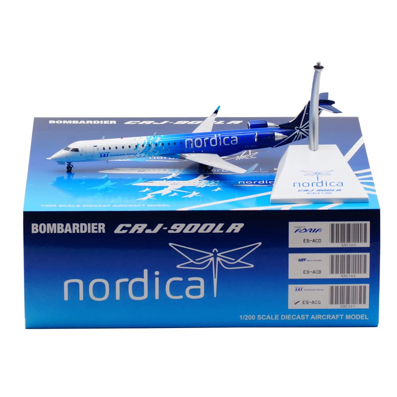 Amazon | JC Wings 1:200 XX2367 SAS Bombardier CRJ900 ES-ACG