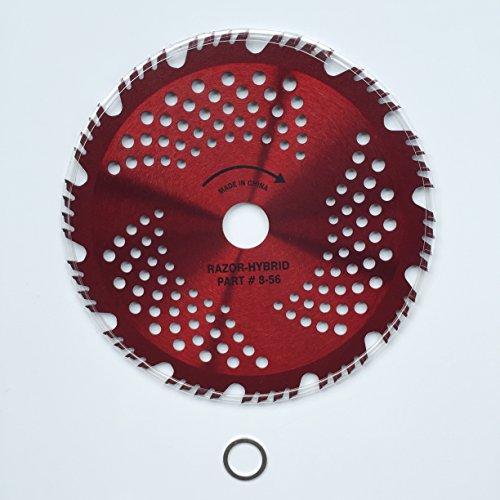 Renegade Blade 2pk-8"-56t - Renegade Razor/Hybrid - Combo Specialty Carbide Brush Cutter