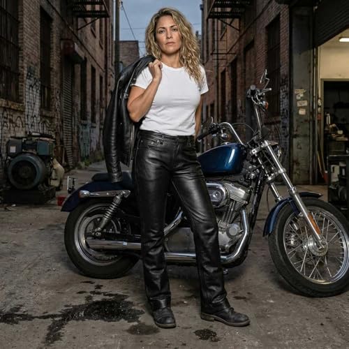 Milwaukee Women's Buffalo Leather Pants