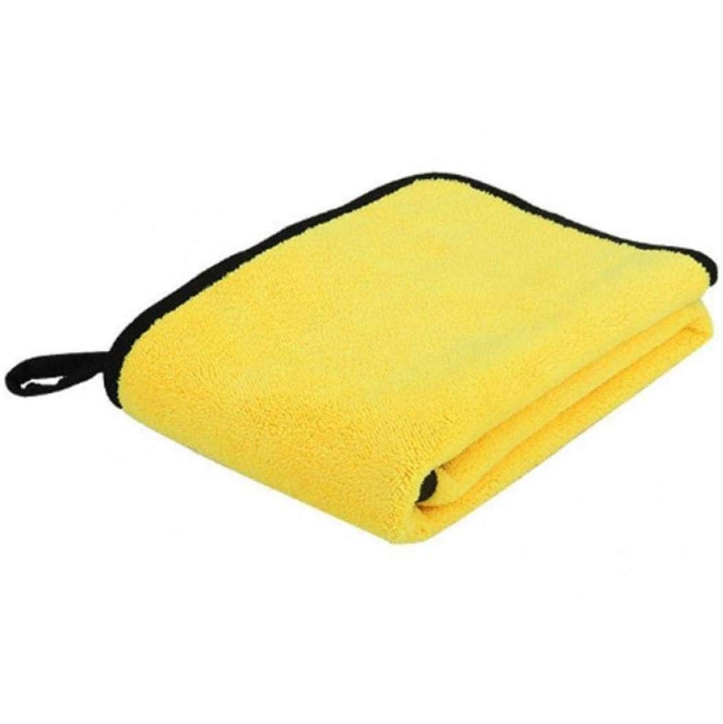Chiffon microfibre voiture extra doux pack de 5 serviettes de séchage haute performance abs