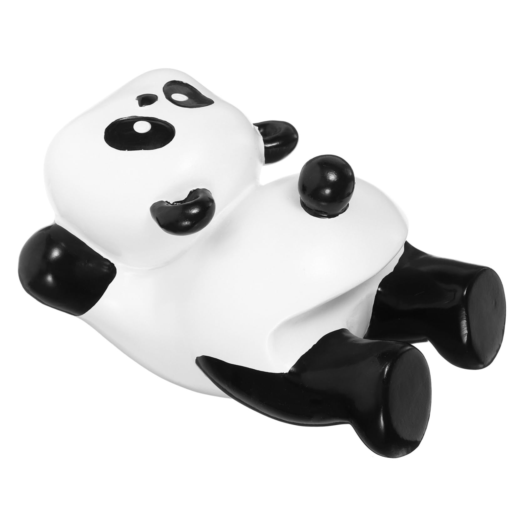 SOLUSTRE 3pezzi Portaocchiali Panda Resina Supporto Elegante Per Occhiali e Sole Design Creativo e Funzionale Per Casa e Ufficio Per Regali e Decorazioni Originali
