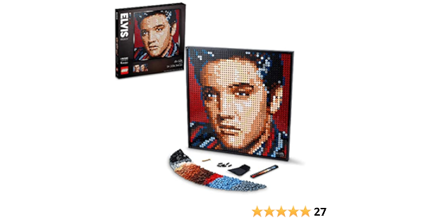 Amazon.co.jp: レゴ(LEGO) レゴアート エルヴィス・プレスリー 「ザ