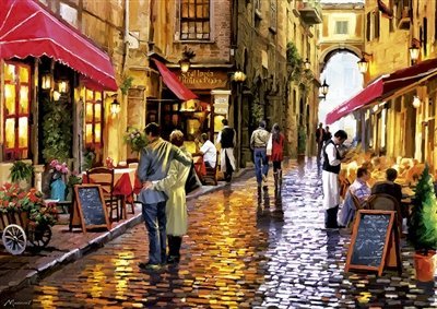 Educa - Puzzle 8000 Café Street (16788)