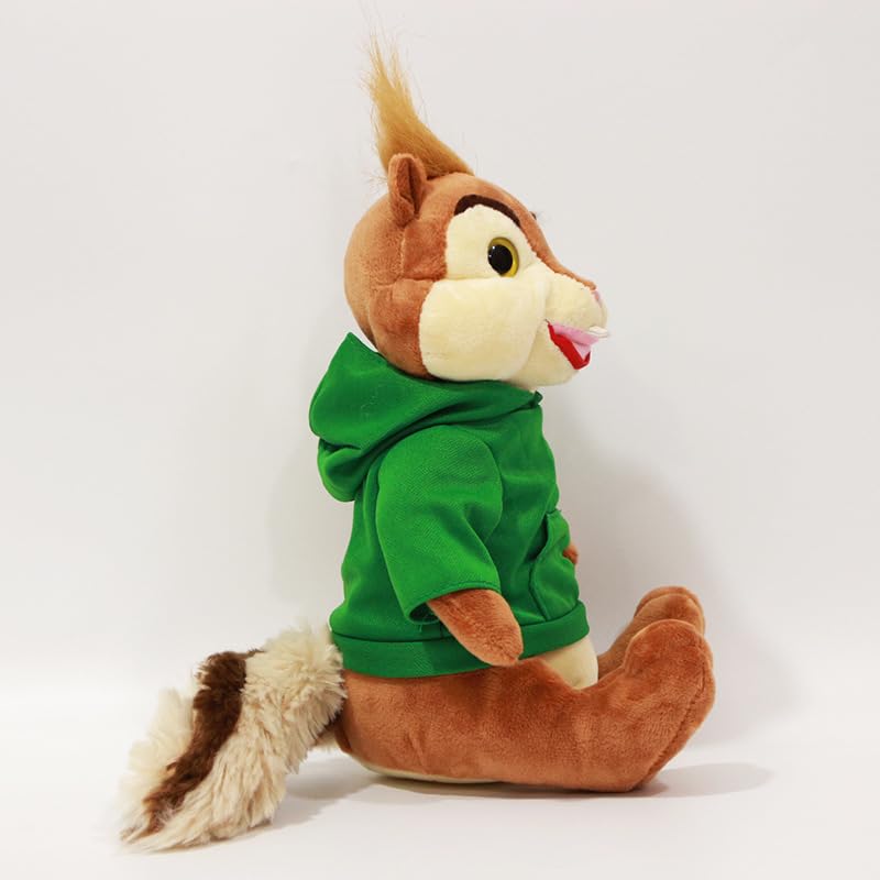 Kawaii Ardillas Sentadas Muñeca de Peluche Ardilla Juguetes Lindas Ardillas Alvin Theodore Simon Muñeca De Peluche Niño Regalo De Cumpleaños 25cm 3 Piezas