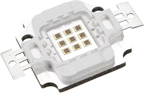ZJRLY Lámpara LED de alta potencia de 10 W infrarroja IR 840-850 nm SMD Chip de luz DIY 45-5 V
