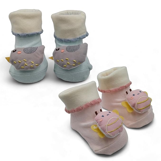 Magic City Sock Booties (Pack of 2)