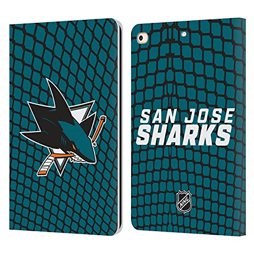 Étui portefeuille cuir NHL San Jose Sharks pour Apple iPad 9.7 2017 2018 Head Case Designs
