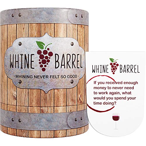 Whine Barrel Game: Conversation Starters Table Card Games for Adults - Adult Games