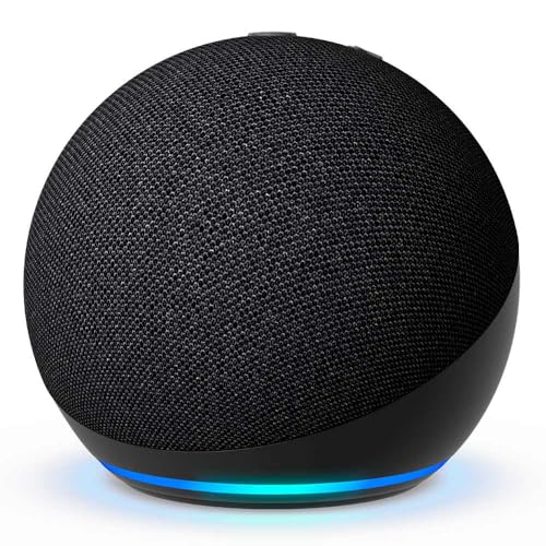 Echo Dot (5th Gen) Smart Speaker with Alexa, Black