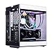 Velztorm White Praetix 3D Custom Built Y60 Gaming Desktop PC (Radeon RX 7900 XT 20GB (Beats 4080) Liquid Cooled AMD Ryzen 7 9800X3D, 16GB DDR5, 2TB PCIe SSD, 1000W PSU, WiFi 7, Win 11 Pro)