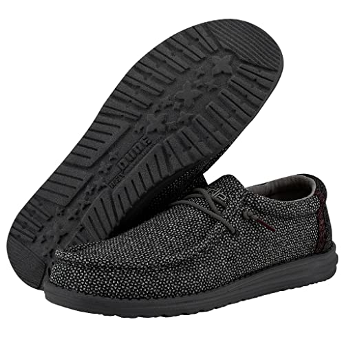 Image of HEYDUDE Men's All Wally Styles | Men's Shoes | Men's Lace Up Loafers | Comfortable & Light-Weight