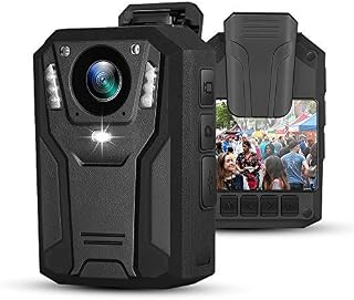 BOBLOV P100 1296P Body Mounted Camera 8-9hrs Recording Wearable Video Recorder Manually Night