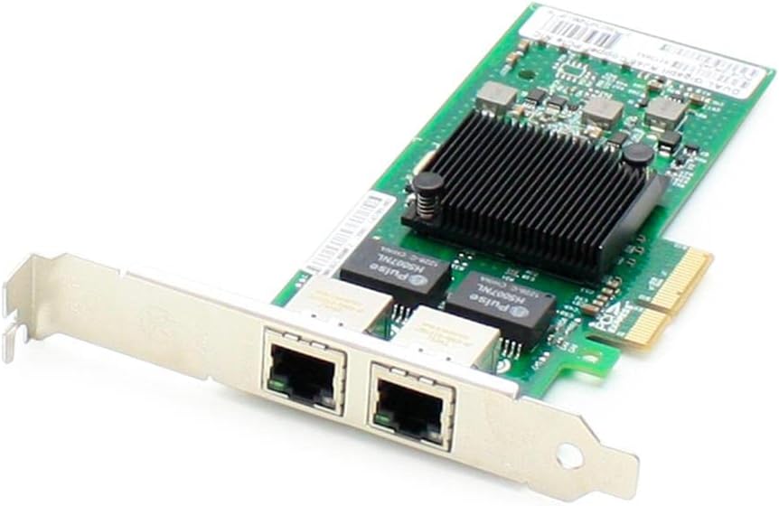 Addon Intel Based Dual RJ-45 Port PCIe Nic - Network Adapter - 2 Ports - PCI Express X4 - Gigabit Ethernet (ADD-PCIE-2RJ45)