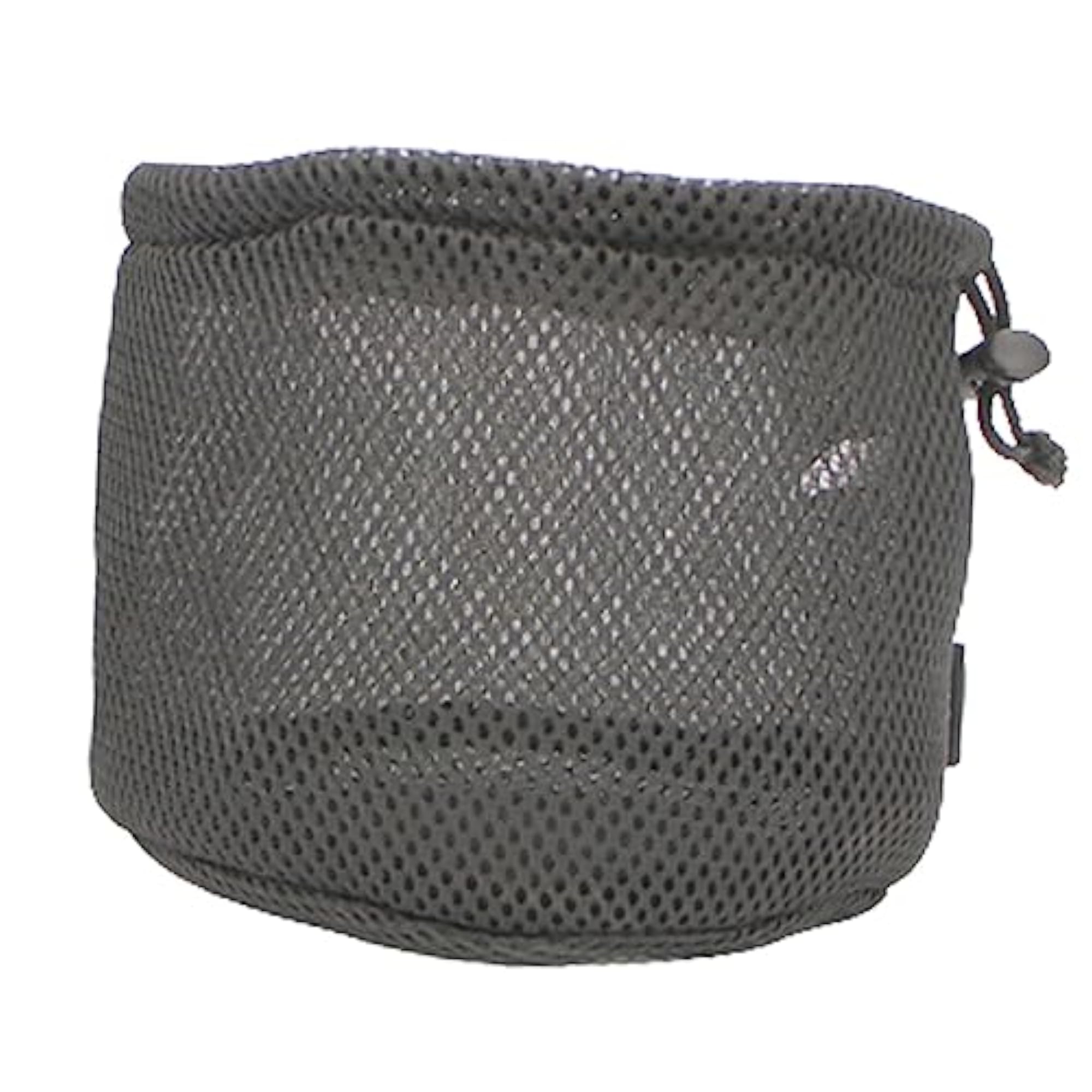 Camping Net Bag Drawstring Mesh Bag for Travelling, 5pcs