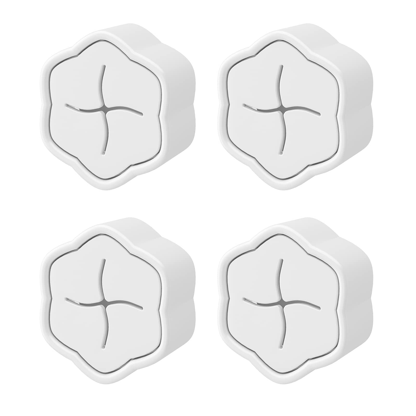 4 Sztuki Uchwytów na Ściereczki do Naczyń, Bez Wiercenia, Wieszak na Ręczniki Kuchenne, Prosty i Elegancki Design
