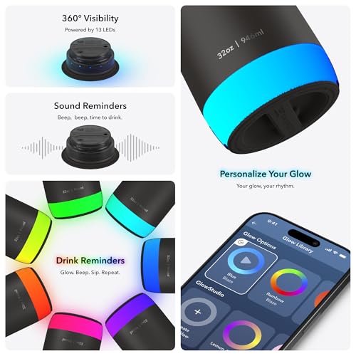 HidrateSpark PRO 2 32oz Insulated Smart Bottle