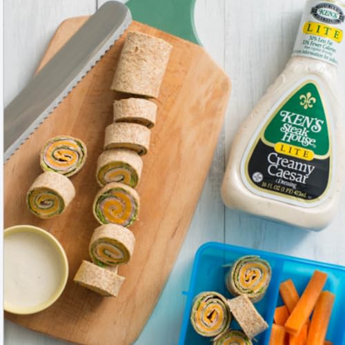 Ken's Steak House Dressing Lite Creamy Caesar 16 Ounce (Pack of 2) - Thumbnail 7