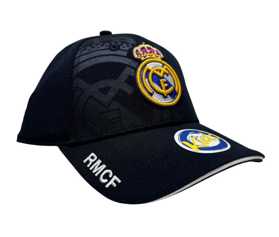 JYC CREATIVE Casquette Officielle de l'équipe de Football Real Madrid, Cadeau pour les Supporteurs de Football, Casquette avec Visière pour Homme et Femme,,...