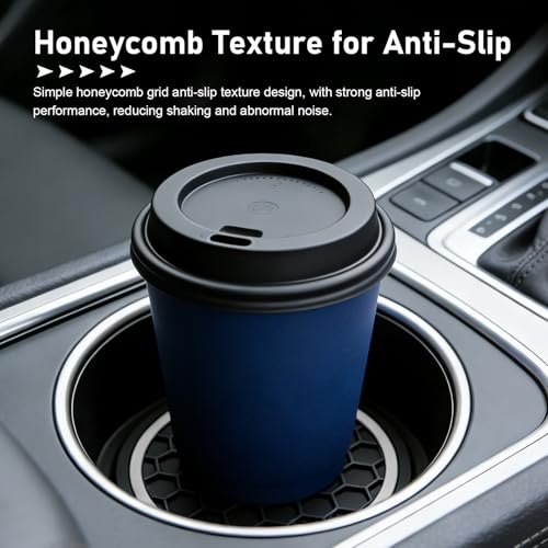4PCS protectores antideslizantes para portavasos de coche miniatura 7