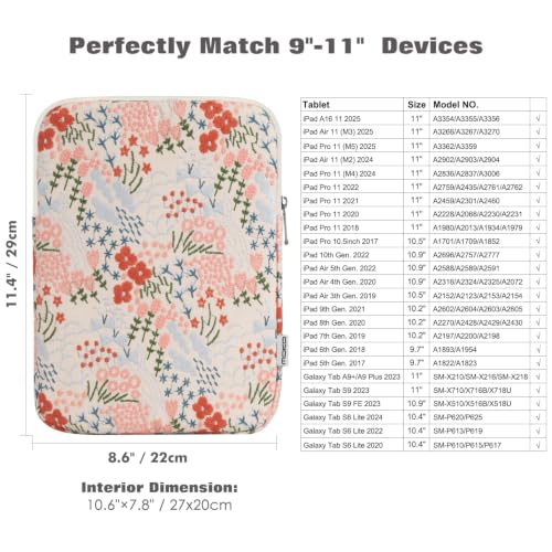 Image of MoKo 9-11 Inch Tablet Sleeve Bag Padded Protetive Carrying Case