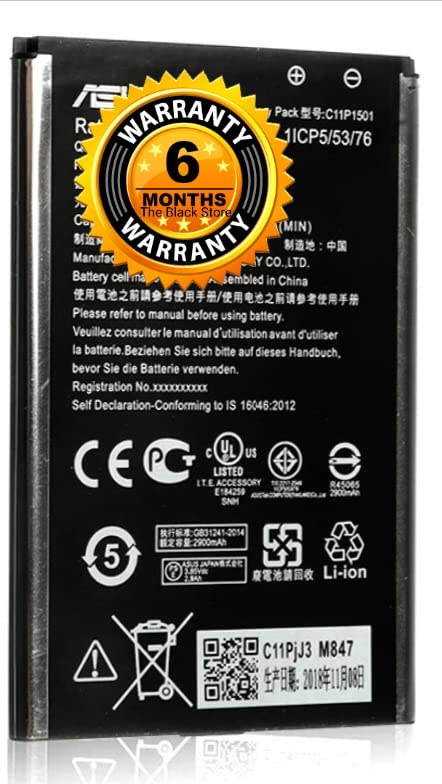 Image of Original C11P1501 Battery Compatible with Asus 2 Laser 5.5 /6.0 Inch Selfie 5.5 Inch ZD551KL ZE600KL ZE550KL Z00UD Z00MD Z011D Z00LD
