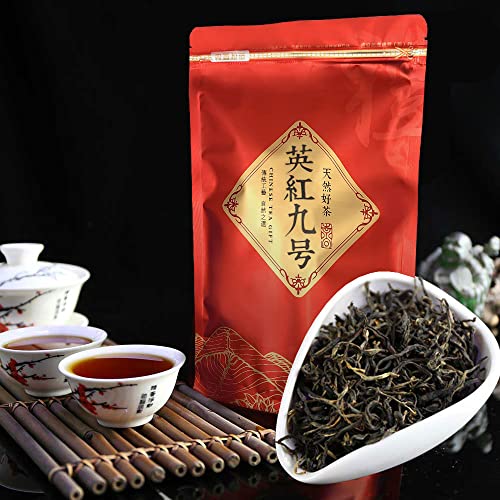 Fullchea - Yingde No. 9 Black Tea - Black Tea Loose Leaf Tea - Red Tea From Guangdong - Helps Digestion - Tea - 7.05Oz/ 200G #TOP12