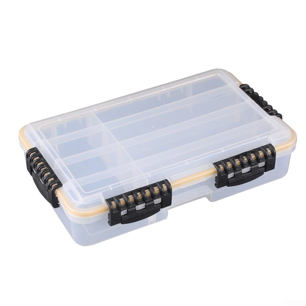 Large Capacity Lure Box with Detachable Baffle, Excellent Sealing Performance (L)
