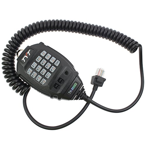 TENQ Speaker Mic Microphone PTT for TYT Th9000d 60 Watt VHF Transceiver / 2 Meter Amateur Ham Radio 200ch