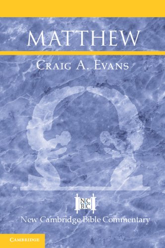 Matthew (New Cambridge Bible Commentary)