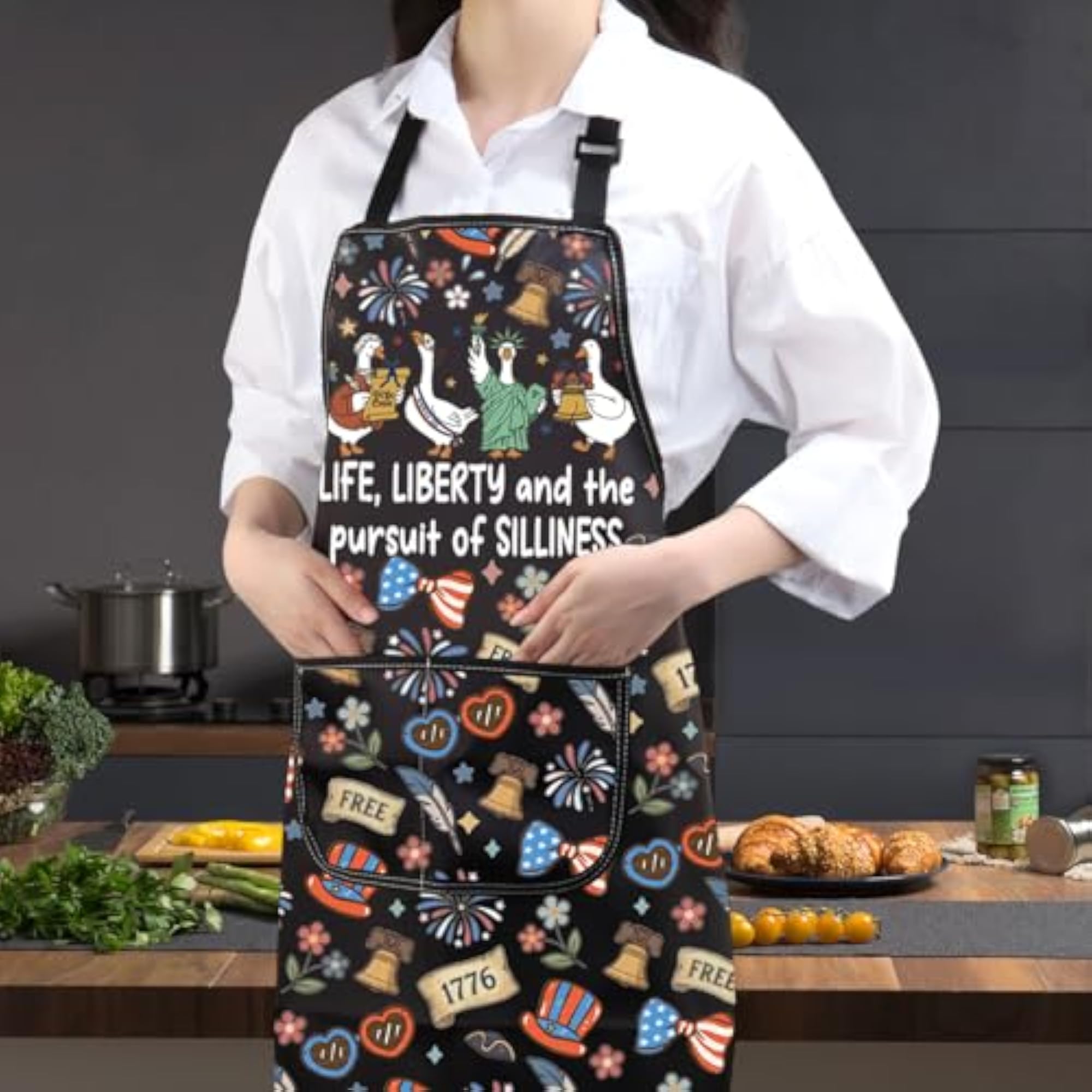 America Anniversary Apron, 250 Year Celebration Gift
