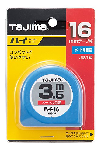 Cinta métrica Tajima 3.5 m x 16 mm acero miniatura 2