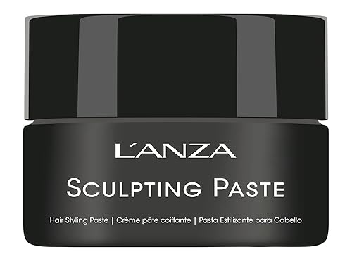 LANZA Pasta de escultura de estilo curativo con fuerte efecto de sujeción esculpe y define el cabello mientras se peina con tecnología de control