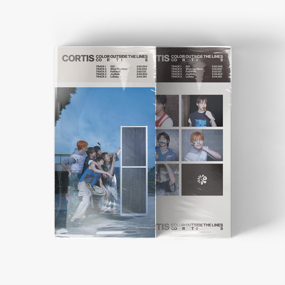 新品未開封 VINYL ver レコード CORTIS Weverse 美品 CORTIS COLOR OUTSIDE THE LINES [Weverse Albums Ver.] 1st EP Album