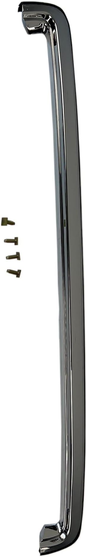 Hood Molding Trim Moulding Chrome Compatible with 2007 2008 2009 2010 2011 Chevy Sedan Aveo 96852700 GM1235108