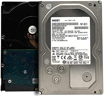 HGST Ultrastar 7K4000 HUS724040ALA640 (0F14688) 4TB 64MB 7200RPM SATA 6Gb/s 3.5in Internal Enterprise Hard Drive - 5 Year Warranty (Renewed)