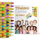 Gibot Face Paint Crayons 36 Colors Face and Body Paint Sticks Body Tattoo Crayons Kit for Kids,...