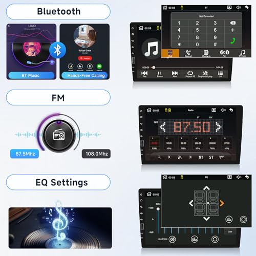 Hodozzy 9 Inch Single Din Car Stereo Wireless CarPlay Android Auto Review - Image 4