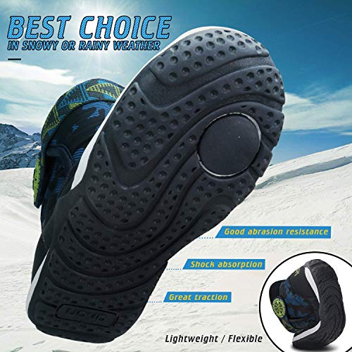 Bottines de neige extérieur garçon résistantes à l'eau de qualité - 4