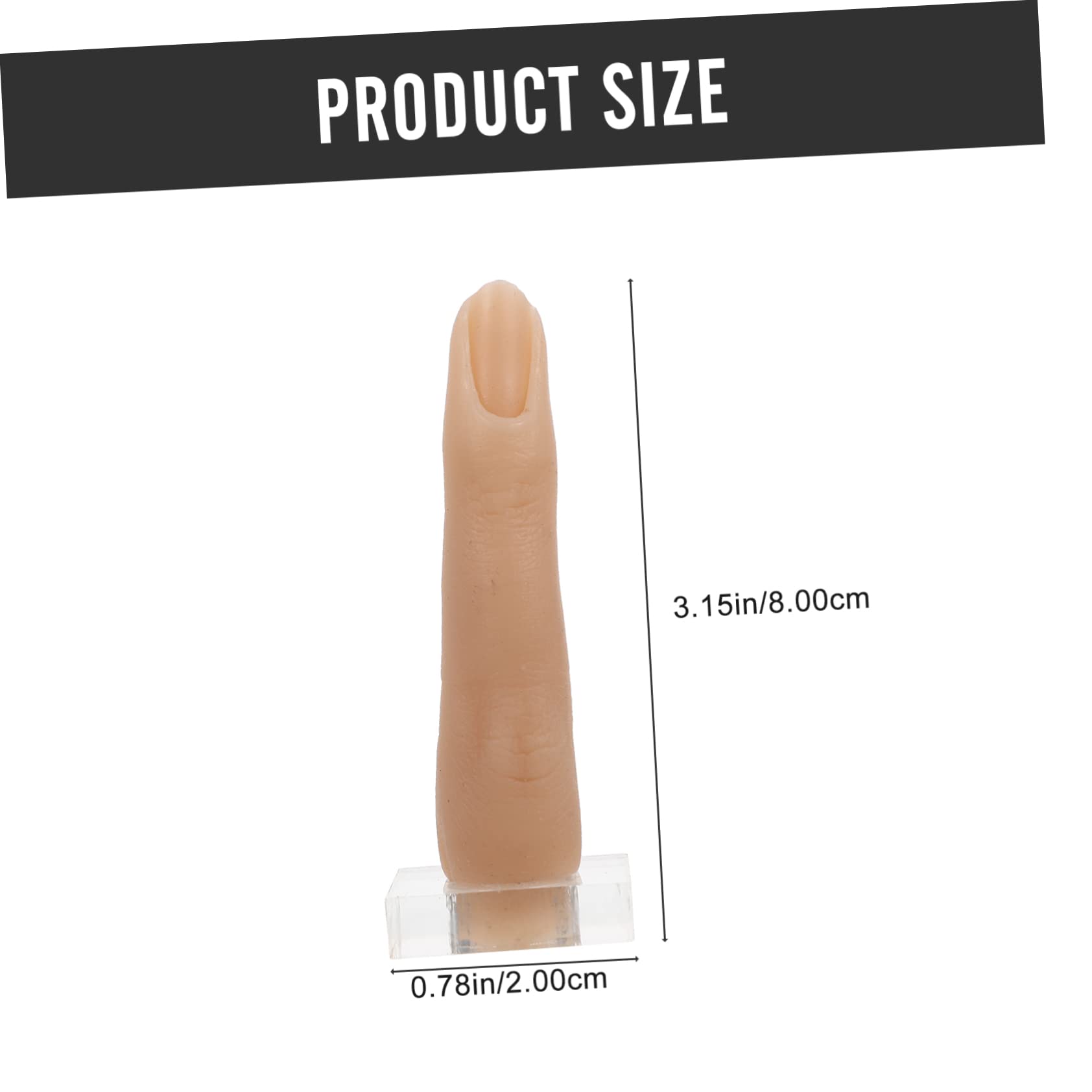 minkissy 4stücke Übungsfinger Für Nageldesign Flexibles Modell Für Maniküre-Training Für Nagelkunst Im Salon Und Zuhause Leicht Langlebig Und Praktisch Für Kreative Designs