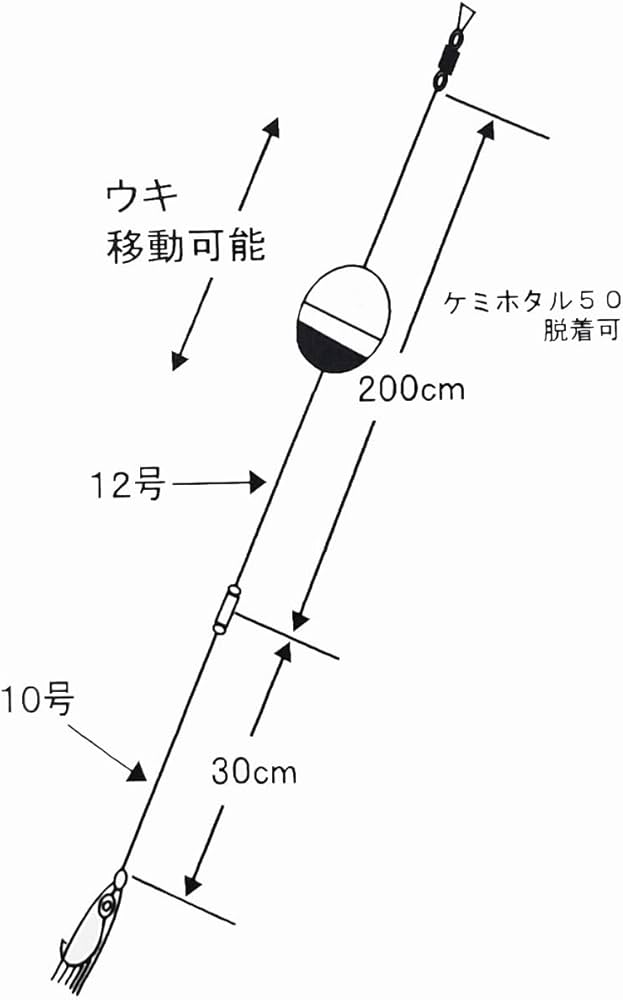 Amazon | まるふじ(Marufuji) アキアジ ウキ釣り サケ仕掛け B-022 Amazon | まるふじ(Marufuji) アキアジ ウキ釣り サケ仕掛け B-022