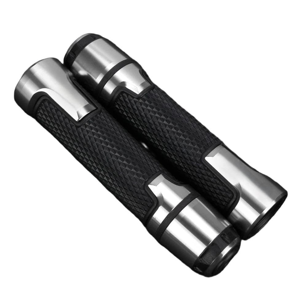 Puños de manillar acabados en aluminio plata para moto K1600 y R1200